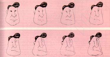 man girl illusion man / girl